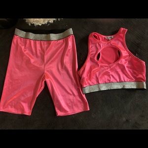 Matching work out set